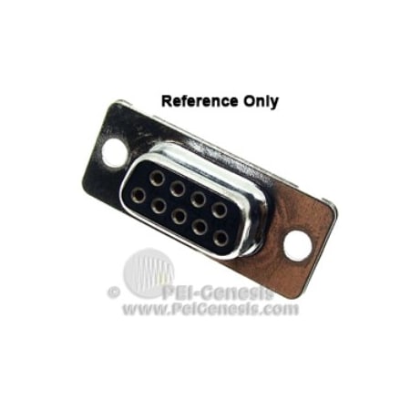 Itt Cannon DSUB 9F PCB STR G50 SS DEMM9SXF225